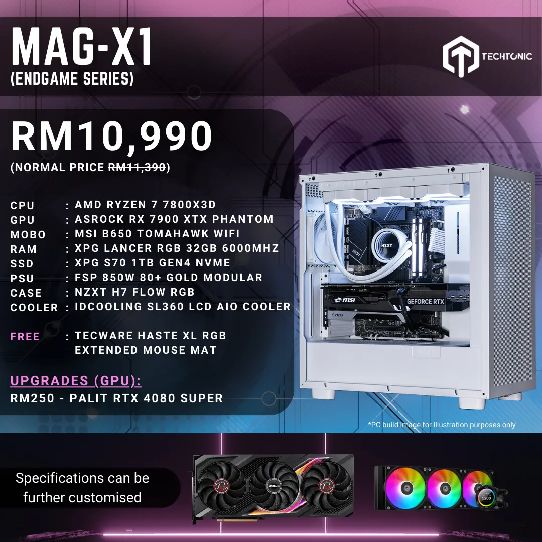 Custom PC Package with pre-tailored specifications with the best in class components - able to handle all forms of workloads from gaming to photo and video editing, data analytics and rendering. This is the one of the highest end custom pc builds available on the market at the moment.